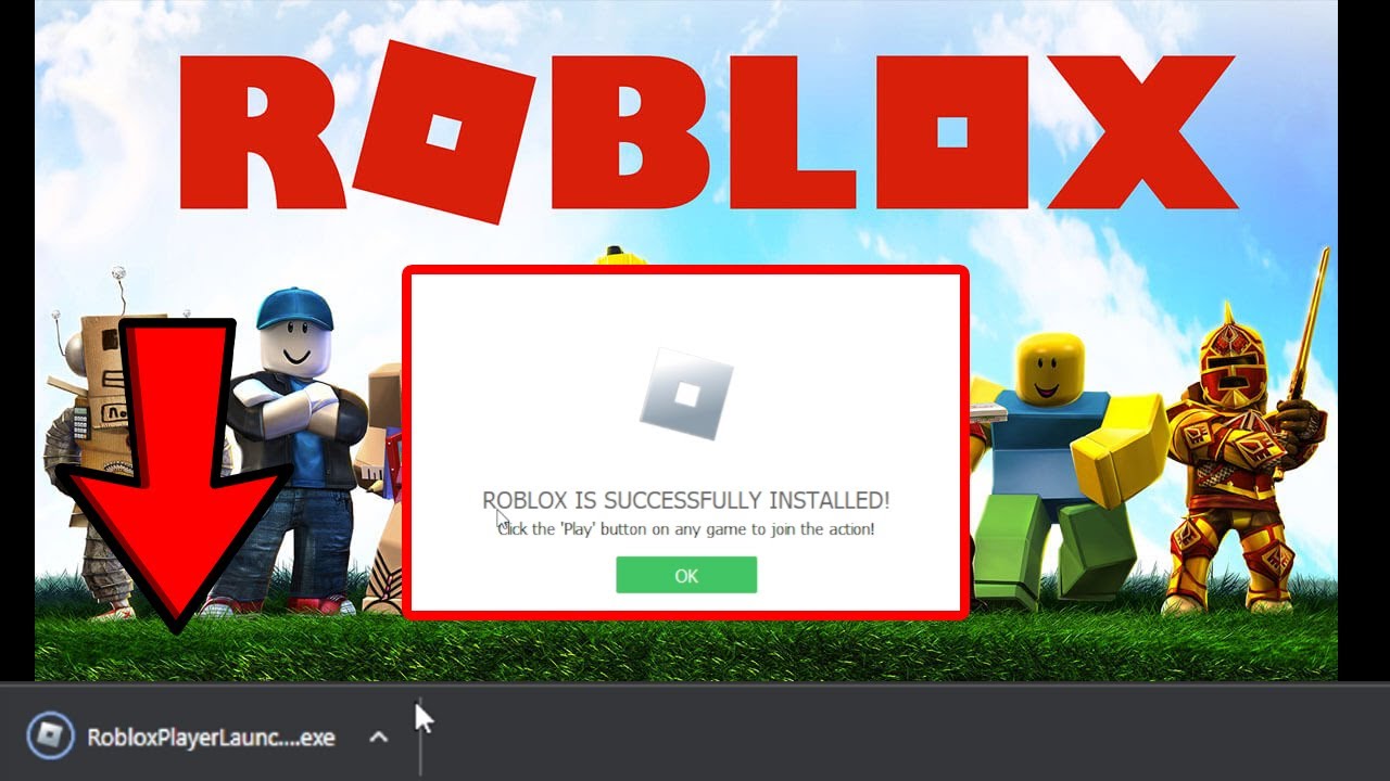 Download roblox on pc - perlink Roblox download pc