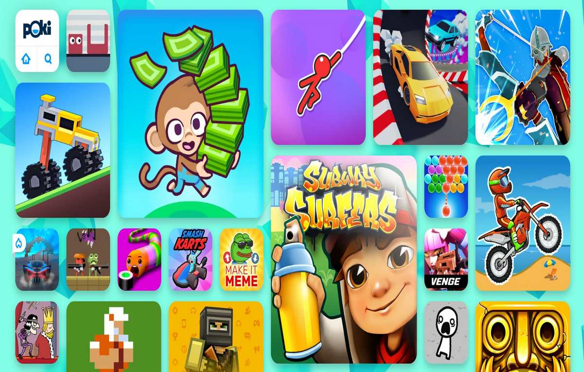 Daftar Poki Games Lengkap yang Bisa Kamu Mainkan | Telkomsel Games poki